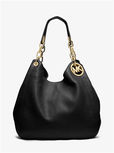 michael kors fulton large leather shoulder bag|michael kors fulton shoulder bag.